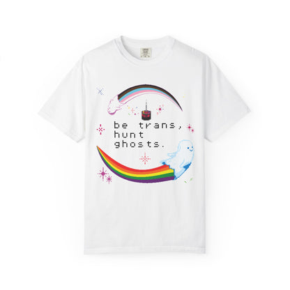 Be Trans, Hunt Ghosts White Tee